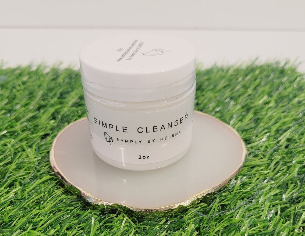 Symply by Helena Simple Cleanser Goat Milk Lavender Aloe NEW 2 oz Jar